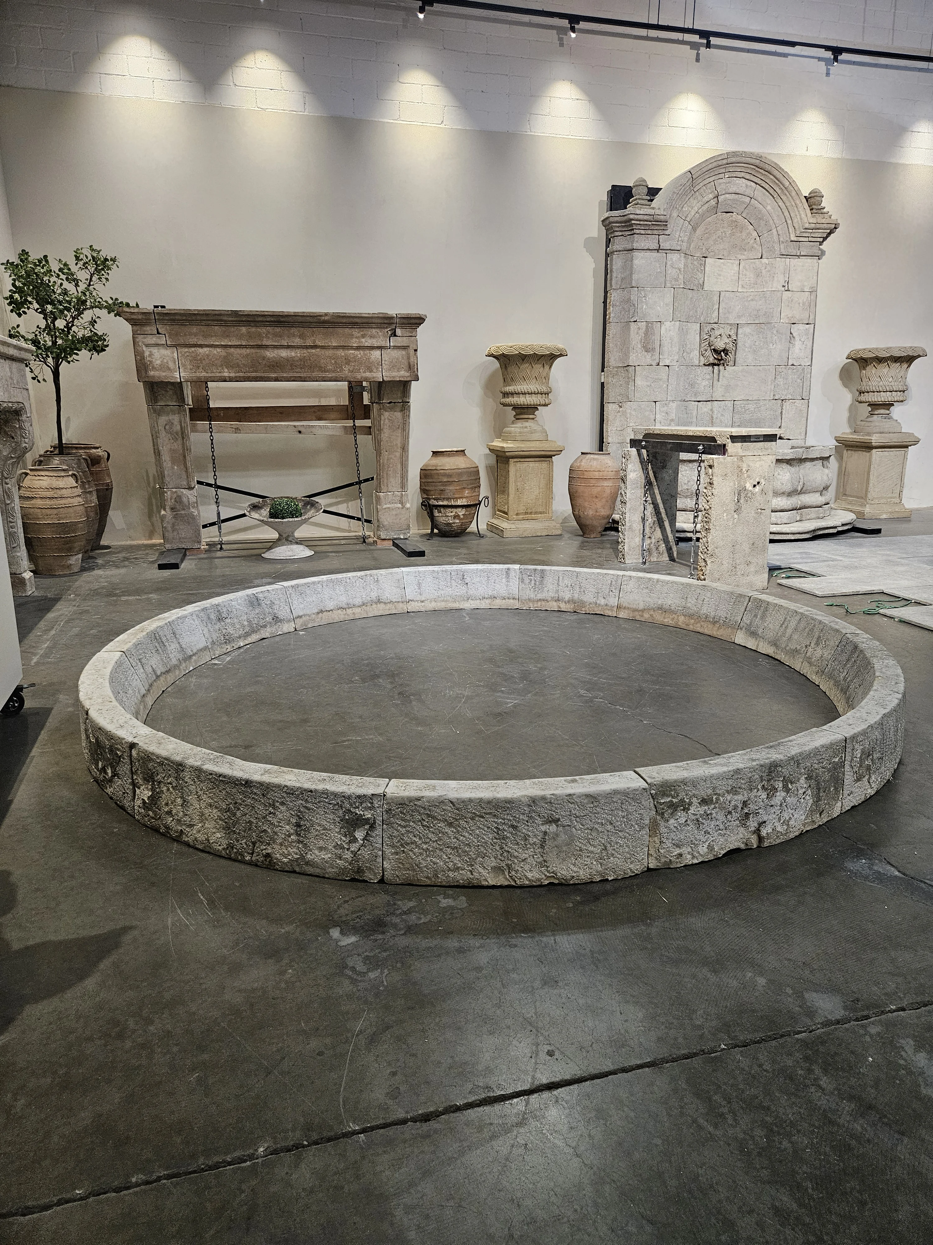 Antique Italian Stone Fountain - Image 4
